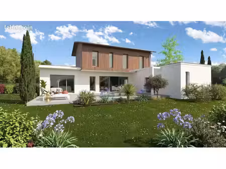 projet maison neuve 175 m² sur parcelle de 900 m² – 4 chambres – finitions incluses