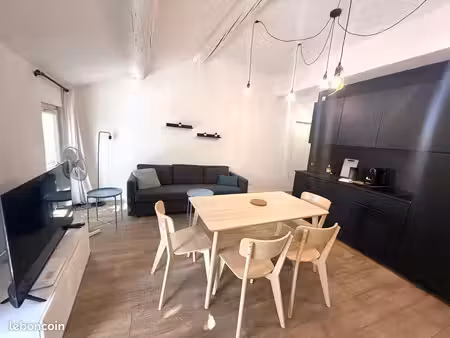 meublé 1 chambre roucas douche italienne cuisine equipée