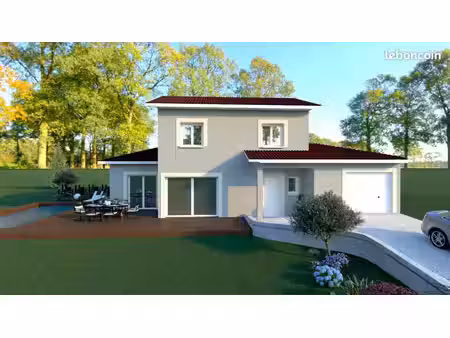 projet de construction d'une maison 110 m² avec terrain à lyaud (74)