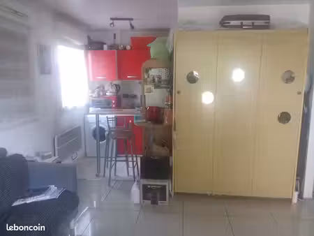 appartement 1 piece avec jardinet