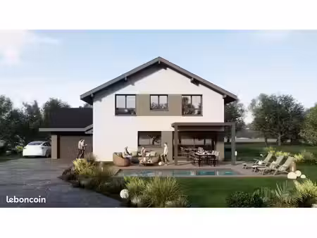 projet de construction d'une maison 110 m² avec terrain à la tour (74)