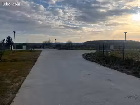 terrain 812 m² les authieux sur le port saint ouen