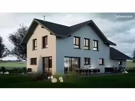 projet de construction d'une maison 134 m² avec terrain à archamps (74)