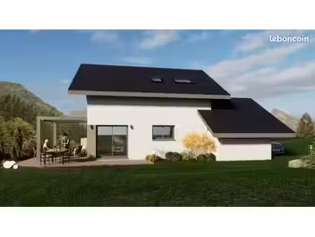 projet de construction d'une maison 110 m² avec terrain à cernex (74)
