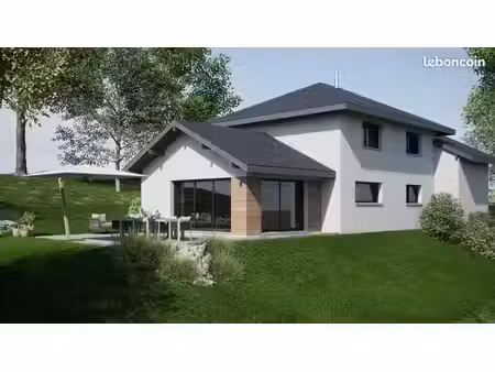 projet de construction d'une maison 142 m² avec terrain à charvonnex (74)