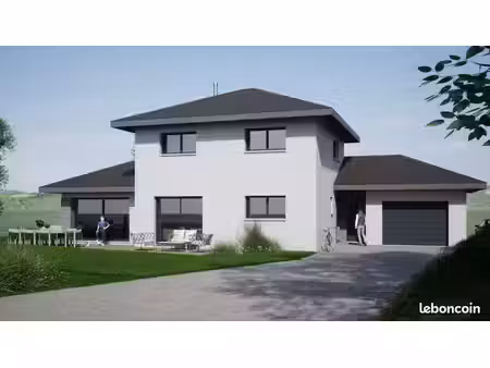 projet de construction d'une maison 126 m² avec terrain à marcellaz faucigny(74250)