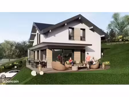 projet de construction d'une maison 110 m² avec terrain à marignier (74)