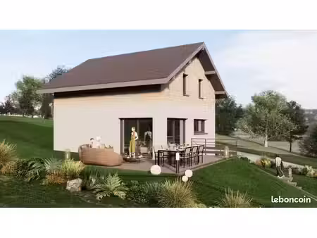 projet de construction d'une maison 102 m² avec terrain à thones (74)
