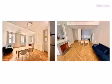 appartement meublé entièrement rénové – lyon 50 m²