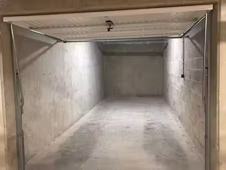 garage neuf électrifié sous sol sécurisé