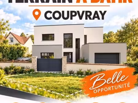 terrain 363 m² coupvray