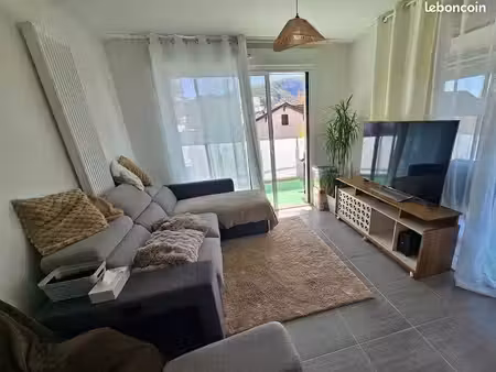 t4 meublé de 80 m² avec balcon et garage sécurisé – annemasse