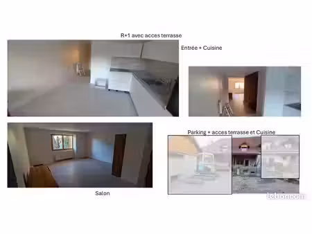 maison de village rénovée à louer - menthon-saint-bernard