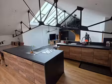 havre – loft 130 m² avec 4 places de parking