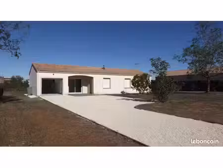 pavillon mougon 88m2 3ch garage terrain 169000