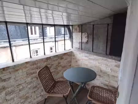 location meublée centre ville avec terrasse
