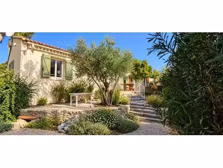 exclu murviel-lès-montpellier -maison de pp 90 m² 409 m² terrain