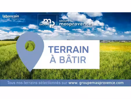 terrain à bâtir de 618 m² à la bastide-des-jourdans (84)