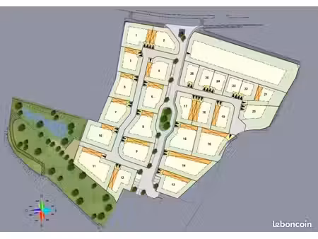 terrain 294 m² mazan