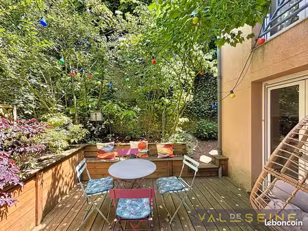 rouen gare 112 m² avec terrasse et garages