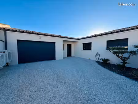 maison neuve 138 m² – 4 chambres – garage 40 m² – jardin  terrasse & patio – niort