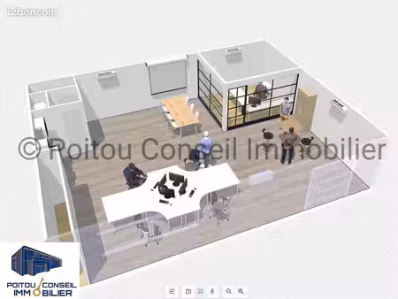 bureaux 95 m²