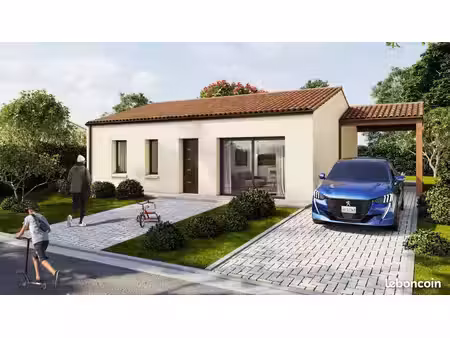 maison 79 m² avec terrain à aiffres