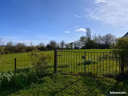 terrain constructible – les minaudières  coussay-les-bois