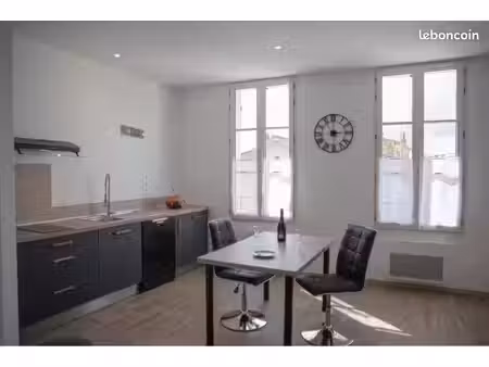 charmant studio meublé de 30m²  refait à neuf