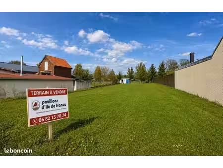 terrain à bâtir de 612 m² à assevillers (80)