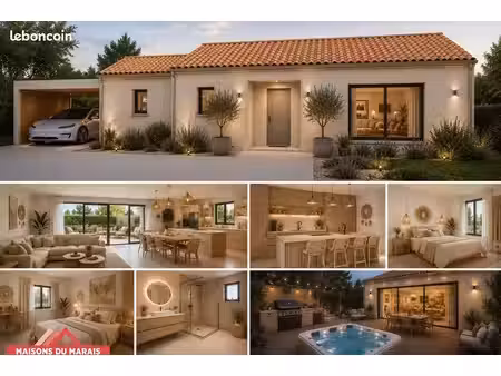 maison 90 m² avec terrain à vouille