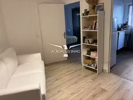 studio (loué) à vendre quartier riquier