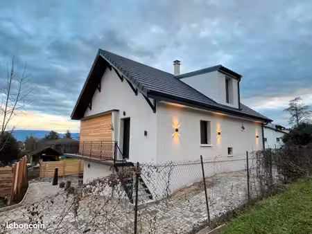 house-apartment with garden 4 bedrooms  15 min from geneva  huge terrace  mont blanc views