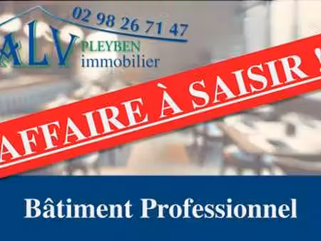 vente bureaux et commerces à pleyben (29190) : à vendre / 491m² pleyben