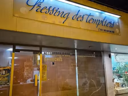 vente fonds de commerce pressing équipé