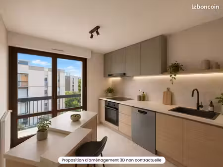 appartement 3 pièces 82 m²