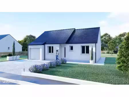 projet de construction d'une maison 71.69 m² avec terrain à goven (35)
