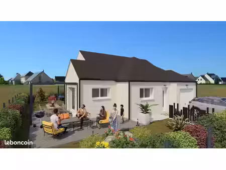projet de construction d'une maison 80 m² avec terrain à livre-sur-changeon (35)