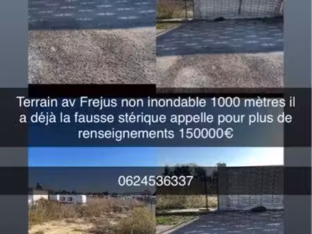 terrain frejus