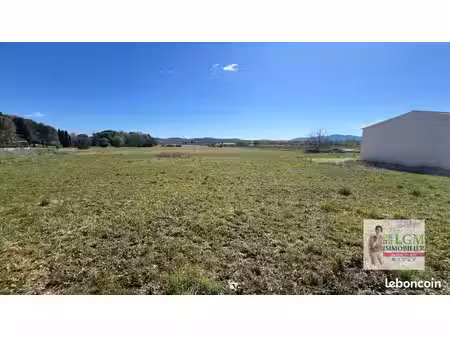 terrain 1 000 m² canaules et argentieres