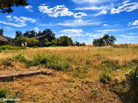 terrain constructible 1 600 m² – vouzailles (86)