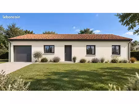 votre maison neuve de plain-pied – 3 chambres – grand garage – terrasse