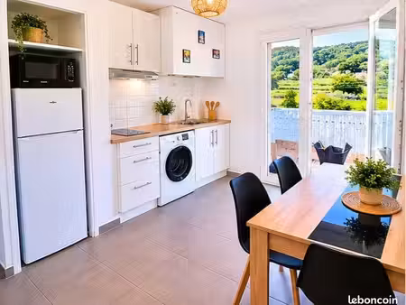 appartement t2 cosy à fabrégas - résidence bord de mer - parking