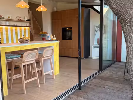 maison t2 50 m² entièrement rénovée  jardin & parking  5 min plage – boulouris