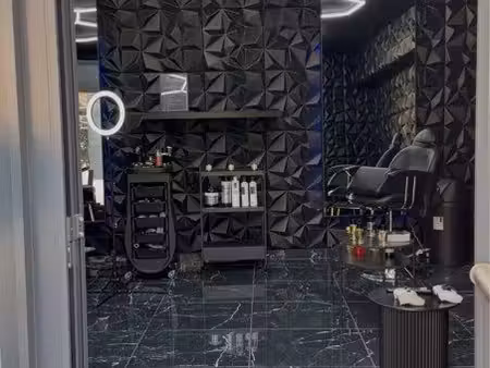 salon de coiffure + studio  fond de commerce