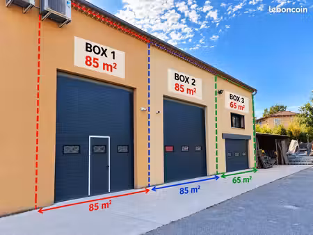 location garage  box  hangar ou entrepot