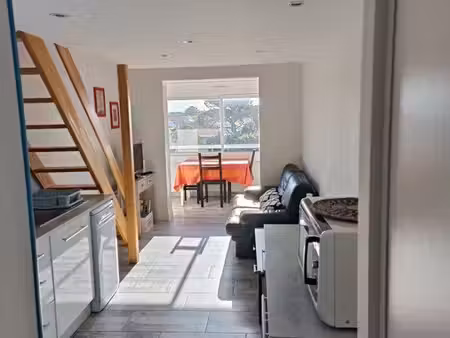 à louer – studio meublé avec mezzanine – saint-hilaire-de-riez