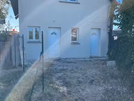 vente appartement 30 m2 + terrain