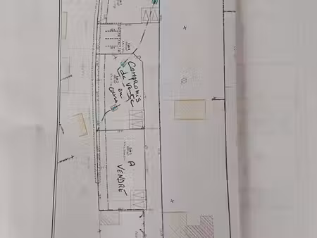 vend terrain 400 m2