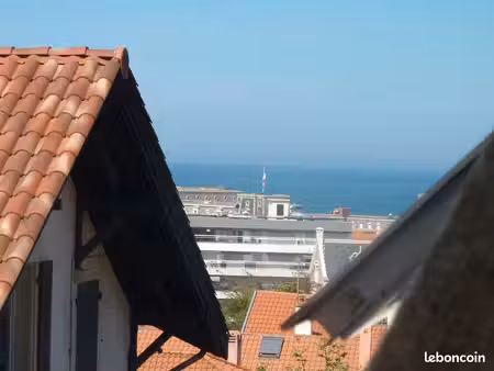 biarritz centre vue mer parking